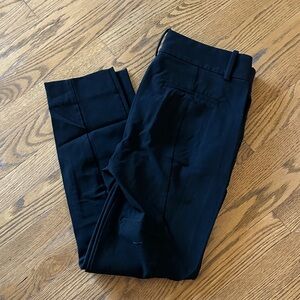 J. Crew Women's Black Straight Leg Pants Size 4